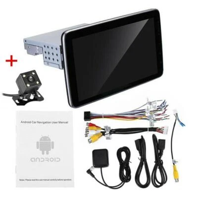 2+32G Video 1DIN 10.1in Bluetooth Wifi MP5 Player Radio In-Dash Units w/GPS+Cams - Image 1 of 4