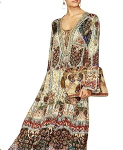 Camilla Echoes Of Enchantment Maxi Dress Size L BNWT Sold Out Online - Picture 1 of 13