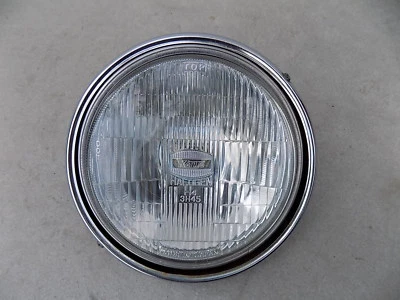 84 Yamaha Virago XV 700 хорошая фара с отделочным кольцом и регуляторами ~ быстрая бесплатная доставка ~ - Изображение 1 из 4