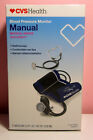 CVS Health Blood Pressure Monitor Manual Medical Grade Accuracy New  ExcCond.