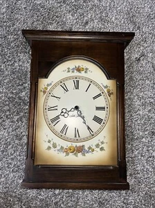 Seth Thomas Shelf Clock Wood & Warmth Model 2432-000 Working - Picture 1 of 6