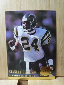 STANLEY RICHARD🏆1994 Fleer Ultra CHARGERS #271 NFL Trading Card🏆