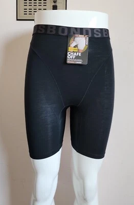 Bonds Ladies WR4P UDL Nu Black Chafe Off Long Leg Short Brief Size 12 New - image 1 of 4