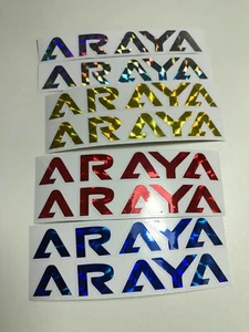 Araya rims7X 7C decal Multiple color OldSchool BMX UKAI KUWAHARA PK RIPPER  - Picture 1 of 53
