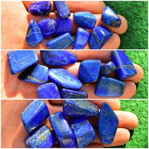 Lapis Lazuli Crystal Mineral Polished Freeform Deep Blue A+💎UK Quick Postage✔ - Picture 1 of 13
