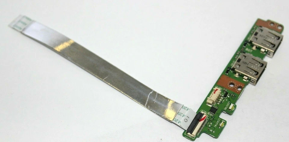 Placa USB genuina Asus Vivobook F512D / F512DA con cable P/N 69N180D10B01 ¡Probada! Foto 1 de 1