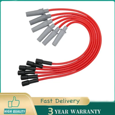 Spark Plug Wires 6Set For Dodge Grand Caravan 2001-2007 3.3L 2009-2010 3.8L  - Image 1 of 4