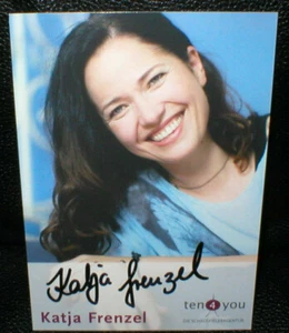Katja Frenzel, Autogramm, original signiert! Knicksicherer Versandt! - Bild 1 von 1