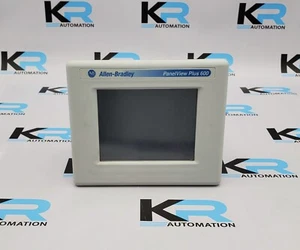 Allen Bradley 2711P-T6C20A8 PanelView Plus 600 HMI Touchscreen 100-240V 0,3-0,1A - Foto 1 di 9