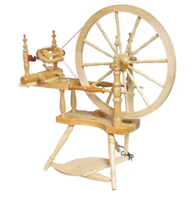 Kromski Polonaise Clear Finish Spinning Wheel FREE SHIP Bonus - Picture 1 of 1