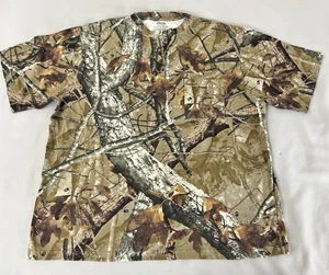 Vintage Camo T-Shirt Herren X-Large Jagd AOP Y2K, Grunge Camouflage - Bild 1 von 6