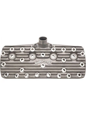 Edelbrock Cylinder Heads Bare Aluminium Natural Ford Flathead V8 Pair (1125) - Image 1 of 4