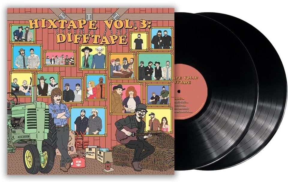 HIXTAPE & Joe Diffie HIXTAPE: Vol. 3: DIFFTAPE (Vinyl) - Image 1 of 1
