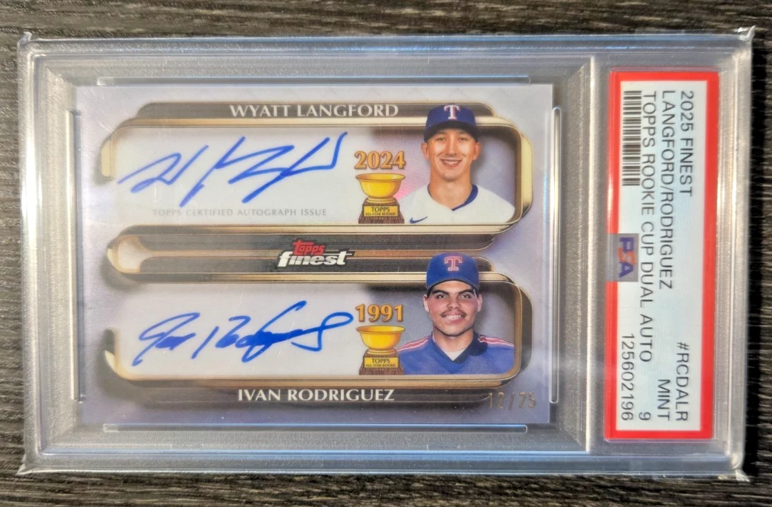 Ivan Rodriguez Autographed Baseball Trading Cards & Accessories