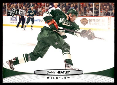 2011-12 Upper Deck #363 Dany Heatley Minnesota Wild Hockey Card - Image 1 of 2