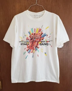 Vtg Rolling Stones Bigger Bang Tour 2005 Shirt Size Large - Picture 1 of 6