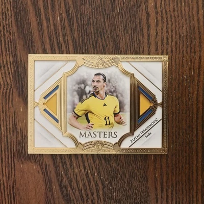 Zlatan Ibrahimovic 2024 Futera Unique Masters Gold Frame /12 - Image 1 of 2