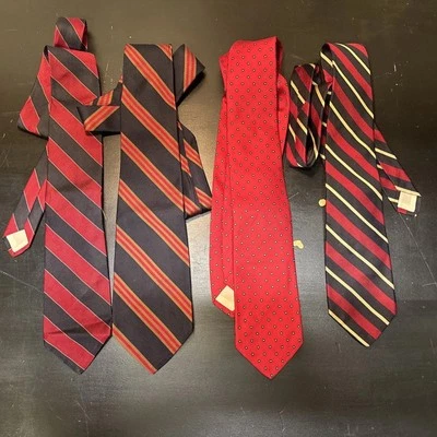 De Colección Corbatas Brooks Bros Makers Colección Lote De 5 Seda Repp Rayas Foto 1 de 4