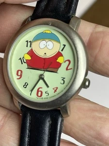 Vintage 1998 Comedy Central South Park Eric Cartman Wrist Watch NEW BATTERY - Picture 1 of 14