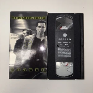 Eraser (VHS) 1996 Arnold Schwarzenegger, Vanessa Williams, James Caan Warner - Imagen 1 de 1
