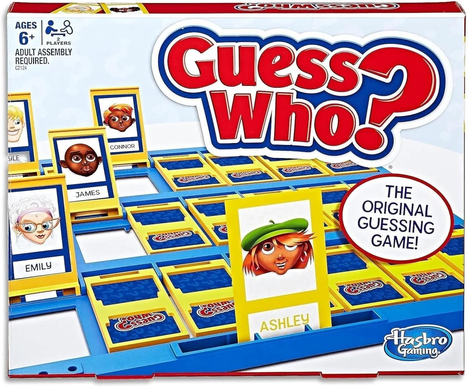 Hasbro Gaming Guess Who? Original Guessing Board Game for 6 Year Old Kids Part