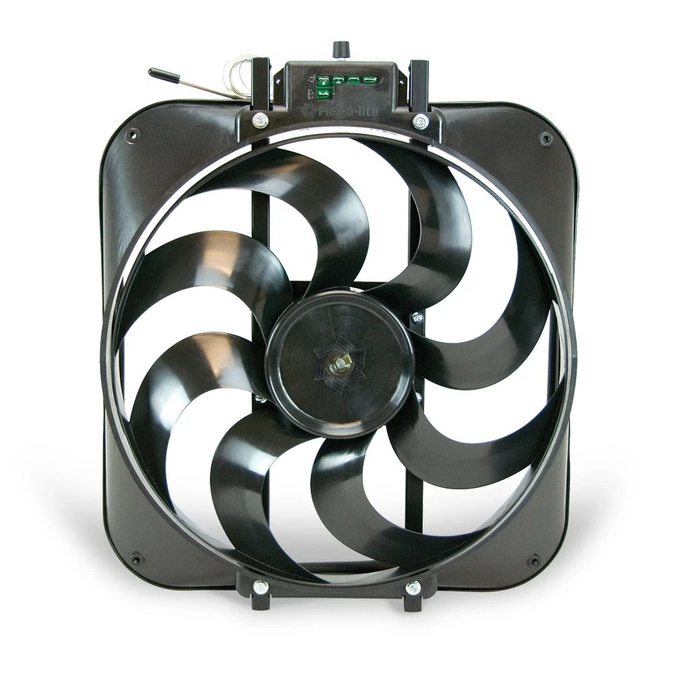 FLEX-A-LITE 15in S-Blade ElectricFan w/Temp Control 109304 Foto 1 de 1