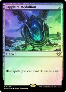 FOIL Sapphire Medallion ~ Modern Horizons 3 [ NearMint ] [ Magic MTG ] - Bild 1 von 1