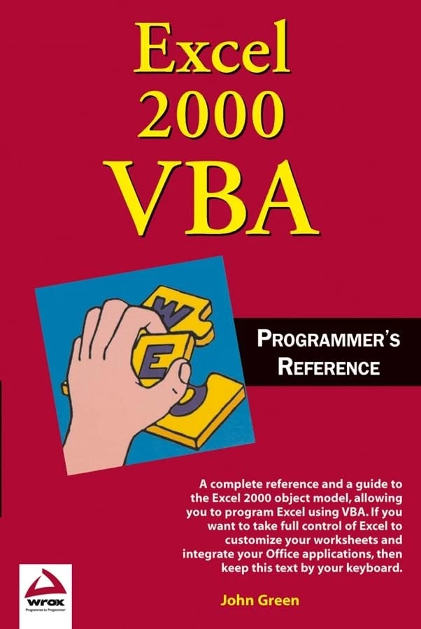 Excel 2000 VBA Programmers Reference By John Green, Stephen Bull - Image 1 of 1