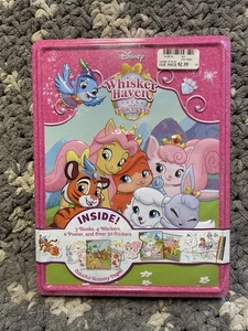 Disney Whisker Haven Tales with the Palace Pets Activity Tin Raised Design new - Picture 1 of 3