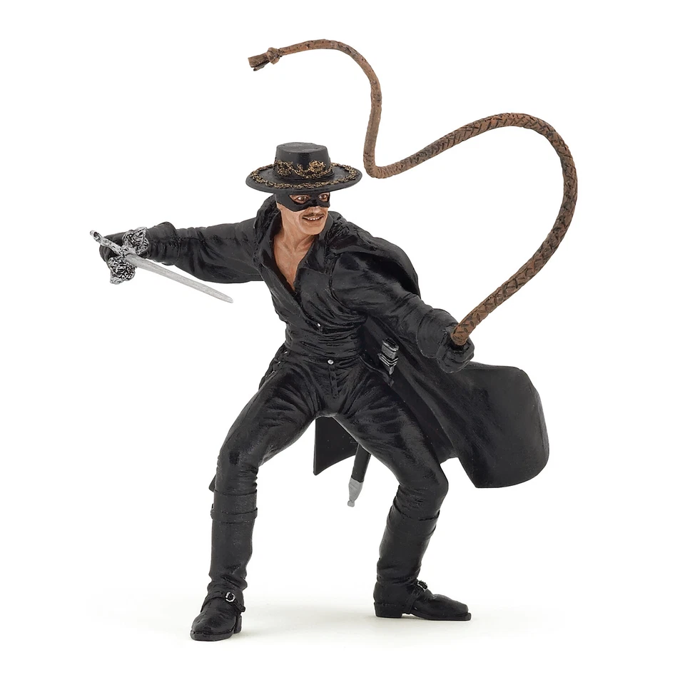 Papo 30261 Zorro mit Peitsche 10 cm Historische Figuren Neuheit 2025