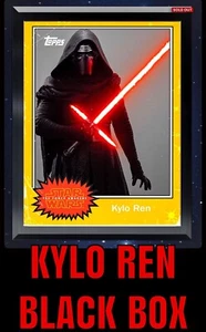 RARO COMERCIANTE DE TARJETAS DIGITAL EPIC Topps STAR WARS KYLO REN tfa CAJA NEGRA DE COLECCIÓN 77c - Imagen 1 de 3