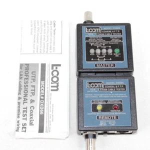 L-Com Model DXB66 UTP FTP Coaxial Professional Test Set for LAN Cabling & Wiring - Picture 1 of 9