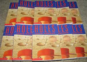 BRAND NEW LOT (10) HOLES BY LOUIS SACHAR GUIDED READING NEWBERY AWARD