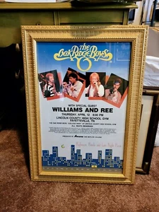 Póster de concierto ""College Bash"" original de Oak Ridge Boys 12 de abril Fayetteville, Nueva York - Imagen 1 de 4