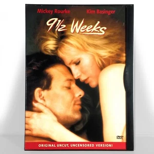 9 1/2 Weeks (DVD, 1986, Uncut, Uncensored, Snapper Case)  Kim Basinger - Imagen 1 de 3