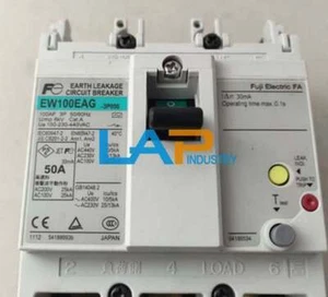 1PCS New For Fuji Earth Leakage Circuit Breaker EW100EAG 3P 50A - Picture 1 of 1