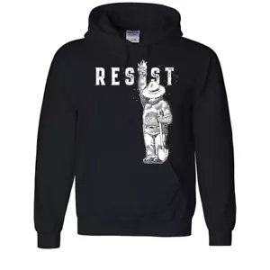 🔥 Resist Hoodie bear says Resist smokey bear Unisex Pullover S-3XL - Picture 1 of 5