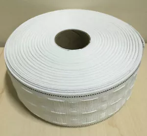 NASTRO INTESTAZIONE TENDA~PIEGA MATITA~75 mm (3 pollici) LARGHEZZA~VARIE LUNGHEZZE ~ - Foto 1 di 2