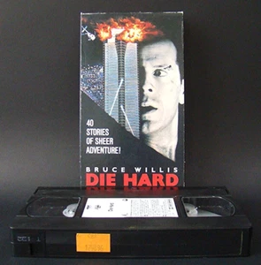 Die Hard VHS 1989 CBS FOX Bruce Willis Action Film 1st Release Rare 80s - Picture 1 of 4