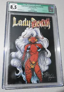 Lady Death II: Between Heaven And Hell #4 Variant Chaos Comics CGC 8.5 Signed - Picture 1 of 3