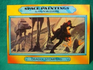 1980 Topps Star Wars-Empire Strikes Back Trading Card #345-Deadly Stompers - Picture 1 of 2