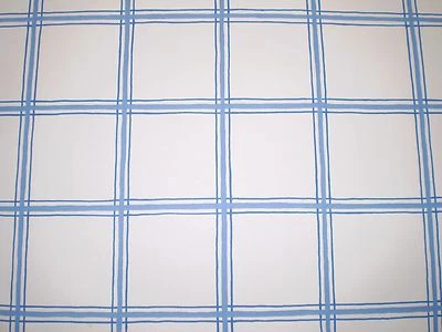 Impresión en bloque azul simple sobre papel tapiz blanco brillante de A.S. Creation 26351 Foto 1 de 4