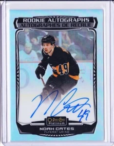 2022-23 O-Pee-Chee Platinum Noah Cates Rookie Autographs Rainbow #R-NC - Picture 1 of 2