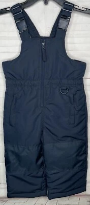 Toughskins Niños Pequeños Niños Niñas Mono Azul Traje de Nieve Babero de Nieve Traje de Esquí Pantalones 2T  Foto 1 de 4