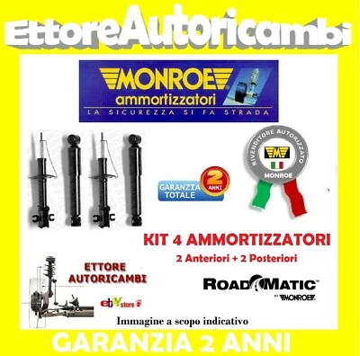 N.4 AMMORTIZZATORI MONROE FIAT MULTIPLA NUOVI