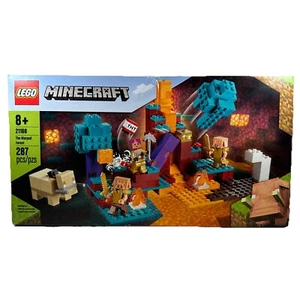 LEGO Minecraft THE WARPED FOREST 21168 Retired 2021 Pieces: 287 NEW Opened Box - Picture 1 of 17