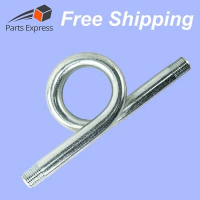 DUCO® STEEL SIPHON (PIGTAIL) STRAIGHT, 1/4" NPT, 300 WSP, FOR STEAM SERVICE GAUGE