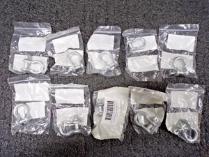 Anchor Shackle, 10PK, 1000LB Capacity, Screw Pin Clevis, Size 1/4"(TS) - Picture 1 of 5