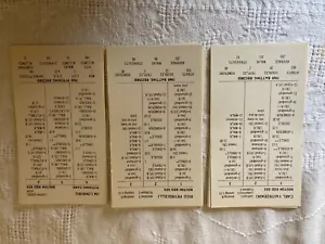Vintage STRAT-O-MATIC ORIGINAL Baseball 1969 Boston Red Sox VG to EX - 22 Cards - Picture 1 of 1
