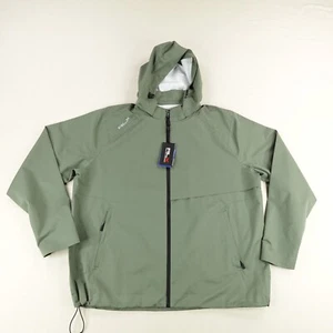 Ralph Lauren Jacket Mens XL Green RLX Water Repellent Rain Coat Performance NEW - Picture 1 of 15